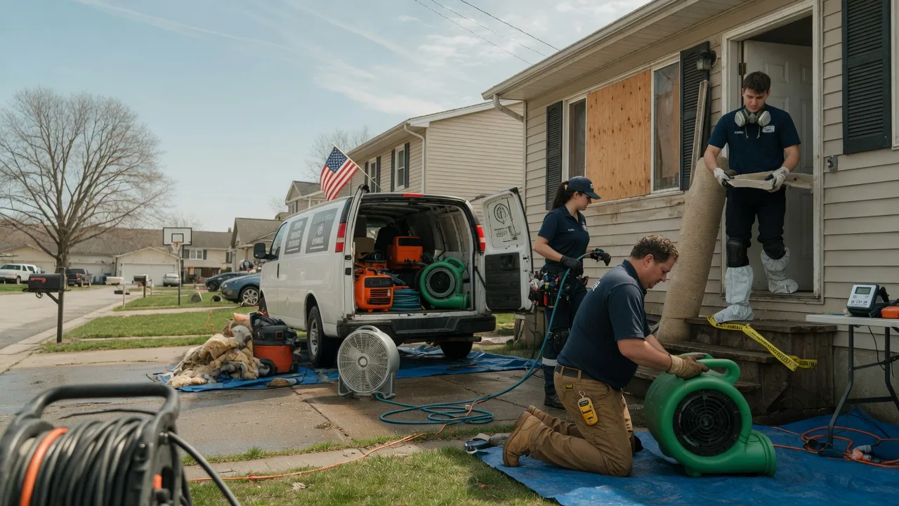 Water Damage Restoration in Waubay, SD near me